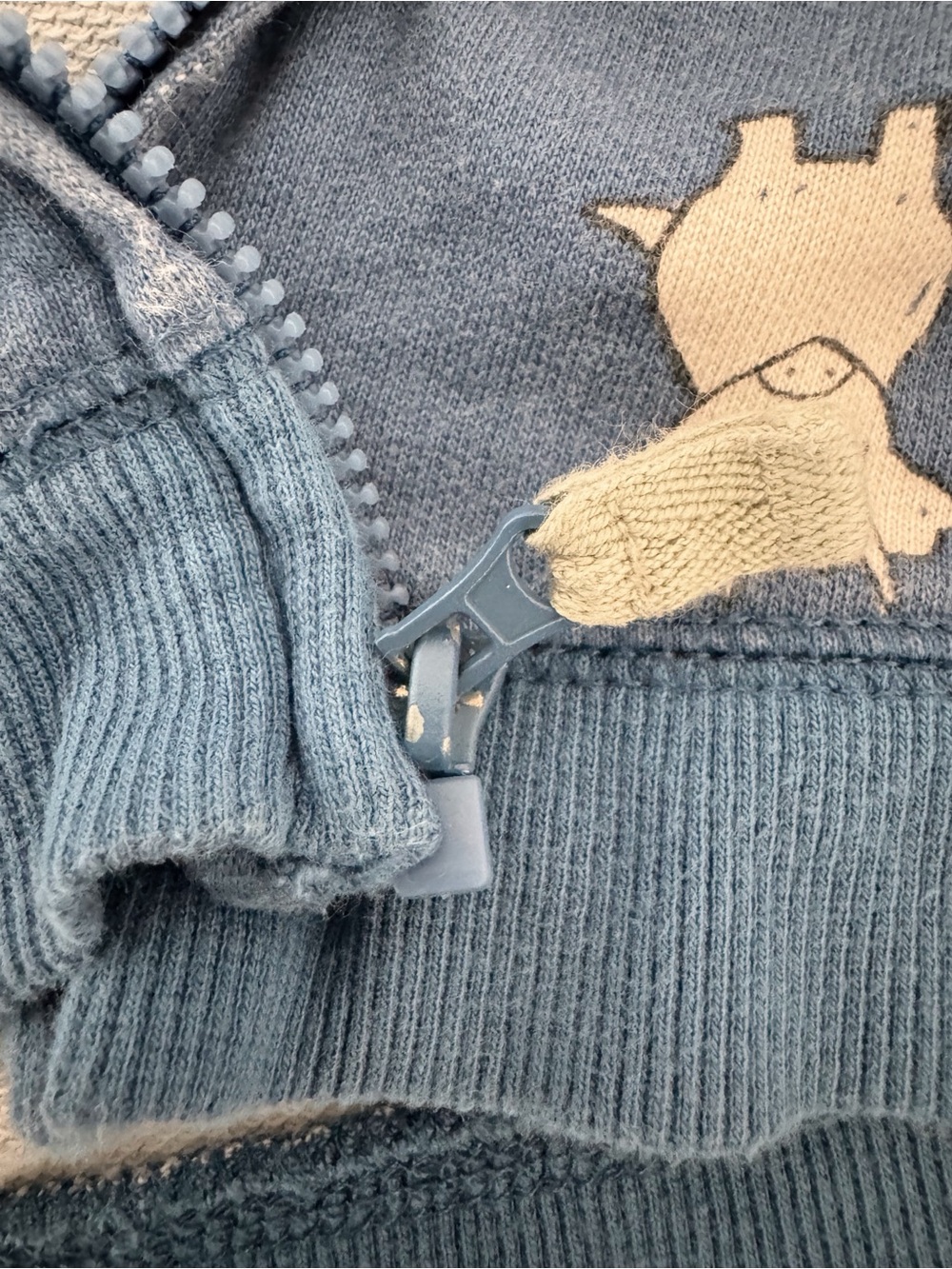 Carter’s Toddler Boys Jacket Pants Set Size 2T Dinosaur 100% Cotton Blue - Picture 10 of 10